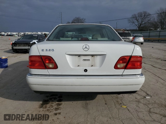 1998 Mercedes-Benz E-Class with VIN WDBJF65F4WA665505, listed as a Copart auction lot 42311695 with 389,016 mi miles and Salvage Title. Bid and sale history available at carsss.com. Image 6.