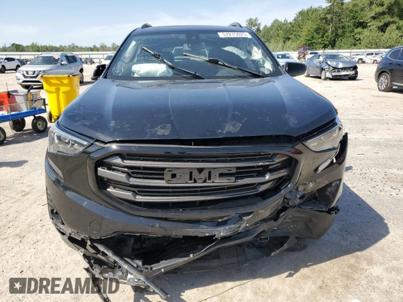 2020 GMC Terrain SLT with VIN 3GKALVEV3LL264483, listed as a Copart auction lot 57275025 with 68,941 mi miles and Salvage title. Bid and sale history available at DreamBid. Image 5.