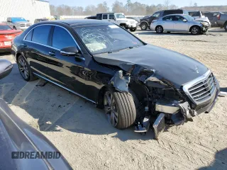 2017 Mercedes-Benz S 550 with VIN WDDUG8CB7HA321652, listed as a Copart auction lot 82675474 with Not Provided miles and Salvage Title. Bid and sale history available at carsss.com. Image 4.