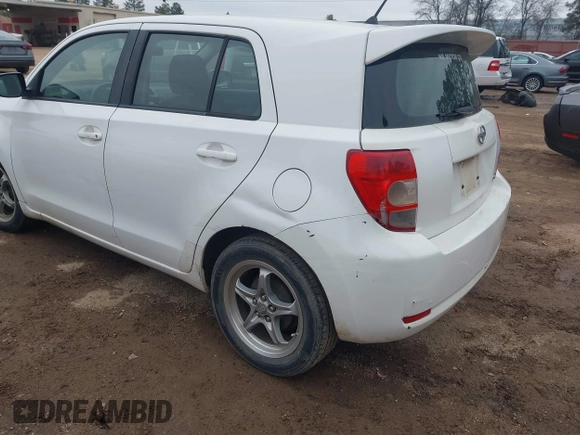 2008 Scion xD with VIN JTKKU104X8J001399, listed as a IAAI auction lot 41638009 with 220,468 mi miles. Bid and sale history available at carsss.com. Image 6.