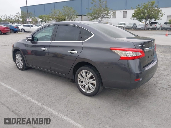 2014 Nissan Sentra SR with VIN 3N1AB7AP3EY268060, listed as a IAAI auction lot 42054280 with 105,855 mi miles and . Bid and sale history available at DreamBid. Image 3.