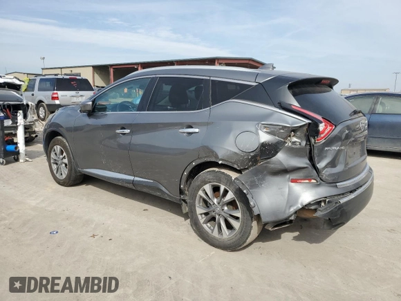 2018 Nissan Murano S with VIN 5N1AZ2MG3JN199428, listed as a Copart auction lot 45089395 with 180,385 mi miles and Salvage Title. Bid and sale history available at DreamBid. Image 2.