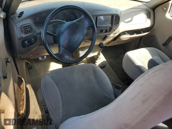 1999 Ford F-150 with VIN 1FTZX1726XKB49687, listed as a Copart auction lot 56416455 with 240,196 mi miles and Salvage title. Bid and sale history available at DreamBid. Image 8.