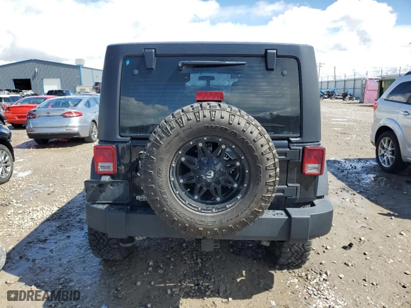 2012 Jeep Wrangler Unlimited Sport with VIN 1C4BJWDG1CL285035, listed as a Copart auction lot 51269065 with 118,327 mi miles and Salvage Title. Bid and sale history available at carsss.com. Image 6.