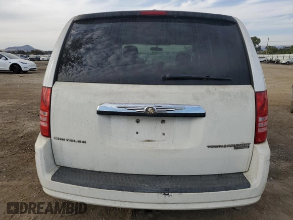 2010 Chrysler Town & Country Touring with VIN 2A4RR5D1XAR358799, listed as a Copart auction lot 71979624 with 213,523 mi miles and Salvage Title. Bid and sale history available at DreamBid. Image 6.