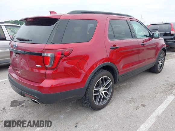 2016 Ford Explorer Sport with VIN 1FM5K8GT1GGA13951, listed as a IAAI auction lot 42434583 with 115,971 mi miles and . Bid and sale history available at DreamBid. Image 4.