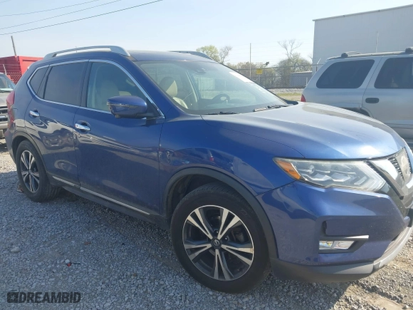 2017 Nissan Rogue S with VIN 5N1AT2MT7HC803227, listed as a IAAI auction lot 41889197 with 262,493 mi miles. Bid and sale history available at carsss.com. Image 13.
