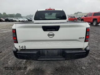 2023 Nissan Frontier S with VIN 1N6ED1CM4PN645324, listed as a Copart auction lot 53846804 with 21,818 mi miles and Salvage title. Bid and sale history available at DreamBid. Image 6.