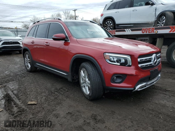 2021 Mercedes-Benz GLB 250 z VIN W1N4M4HB4MW123363, wystawiony jako Copart lot #51812965 z przebiegiem 32 355 mil mil oraz Szkoda całkowita • Salvage title. Historia ofert i sprzedaży dostępna na DreamBid. Obrazek 4.
