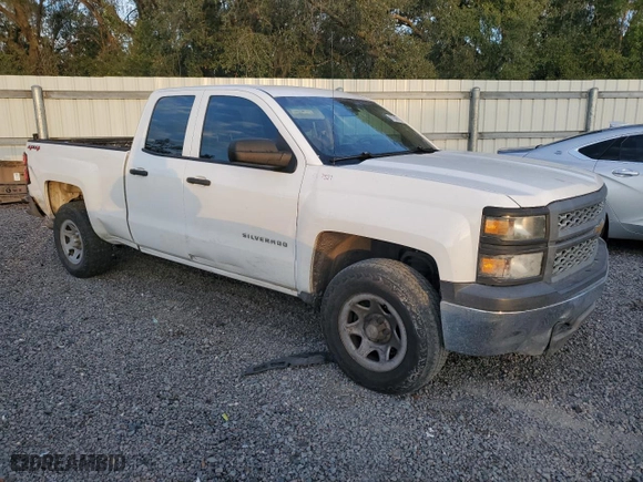 2015 Chevrolet Silverado 1500 Work Truck with VIN 1GCVKPEH8FZ294646, listed as a Copart auction lot 87048124 with 201,408 mi miles and Salvage Title. Bid and sale history available at carsss.com. Image 4.