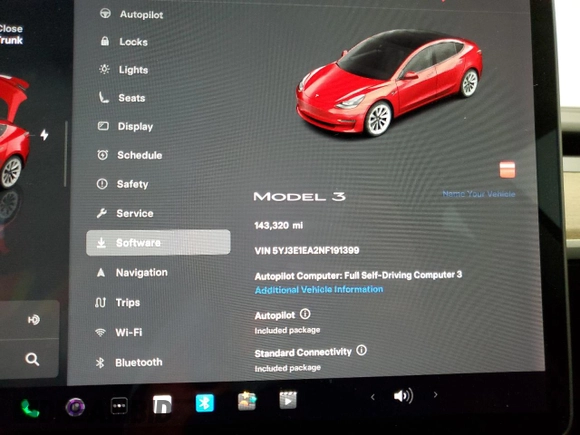 2022 Tesla Model 3 z VIN 5YJ3E1EA2NF191399, wystawiony jako Copart lot #58265655 z przebiegiem 143 320 mil mil oraz Czysty tytuł • Clean title. Historia ofert i sprzedaży dostępna na DreamBid. Obrazek 9.