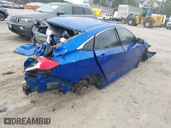 2016 Honda Civic EX with VIN 19XFC2F72GE081778, listed as a IAAI auction lot 41543296 with 143,290 mi miles and . Bid and sale history available at DreamBid. Image 4.