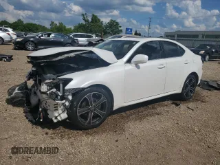 2008 Lexus IS 250 with VIN JTHCK262985020868, listed as a Copart auction lot 62146175 with Not provided miles and Salvage title. Bid and sale history available at DreamBid. Image 1.