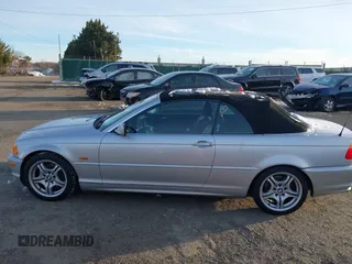 2001 BMW 3 Series 330Ci with VIN WBABS53421JU82591, listed as a IAAI auction lot 41277310 with 99,109 mi miles. Bid and sale history available at carsss.com. Image 14.