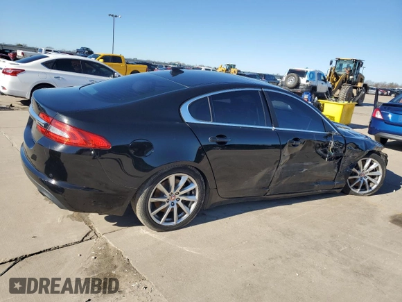 2015 Jaguar XF I4 T Premium with VIN SAJWA0FS5FPU66783, listed as a Copart auction lot 86814004 with 0 mi miles and Salvage Title. Bid and sale history available at carsss.com. Image 3.