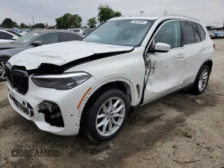 2020 BMW X5 xDrive40i z VIN 5UXCR6C02L9C46986, wystawiony jako Copart lot #59624005 z przebiegiem Nie podano mil oraz Szkoda całkowita • Salvage title. Historia ofert i sprzedaży dostępna na DreamBid. Obrazek 1.