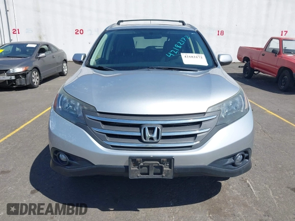 2012 Honda CR-V EX-L with VIN JHLRM3H77CC009671, listed as a IAAI auction lot 42182172 with 97,564 mi miles and . Bid and sale history available at carsss.com. Image 12.