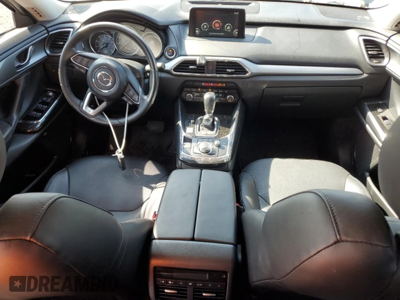 2019 Mazda CX-9 Touring with VIN JM3TCACY6K0334247, listed as a Copart auction lot 54756235 with 77,963 mi miles and Salvage title. Bid and sale history available at DreamBid. Image 8.