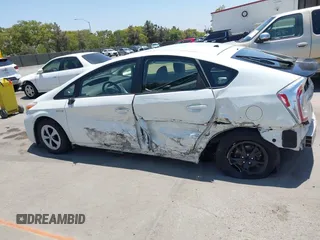 2015 Toyota Prius Four with VIN JTDKN3DU9F0475163, listed as a IAAI auction lot 42630828 with 158,095 mi miles and . Bid and sale history available at DreamBid. Image 6.