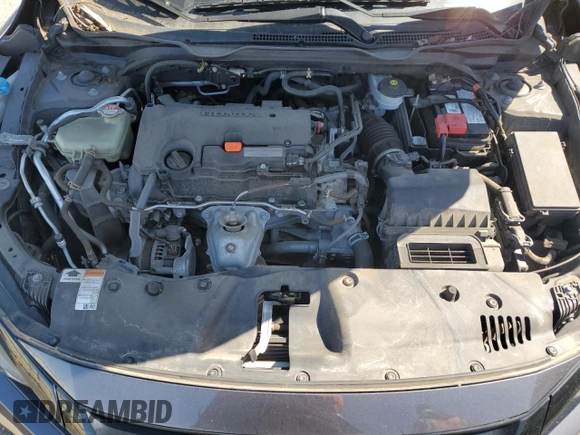 2019 Honda Civic Sport with VIN 2HGFC2F80KH565567, listed as a Copart auction lot 52384625 with 89,947 mi miles and Salvage title. Bid and sale history available at DreamBid. Image 11.