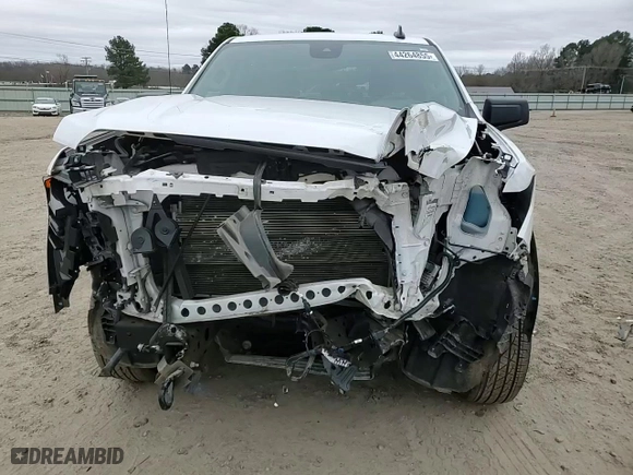 2024 GMC Sierra 1500 Pro with VIN 1GTUUAEDXRZ271888, listed as a Copart auction lot 44264855 with 52,342 mi miles and Salvage Title. Bid and sale history available at carsss.com. Image 10.