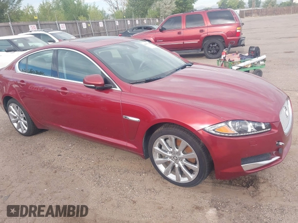 2013 Jaguar XF V6 SC with VIN SAJWJ0EF2D8S84213, listed as a IAAI auction lot 40407546 with 1 mi miles. Bid and sale history available at carsss.com. Image 1.
