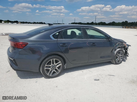 2019 Kia Forte EX with VIN 3KPF54AD7KE037755, listed as a Copart auction lot 51002765 with 24,492 mi miles and Non Repairable. Bid and sale history available at carsss.com. Image 3.