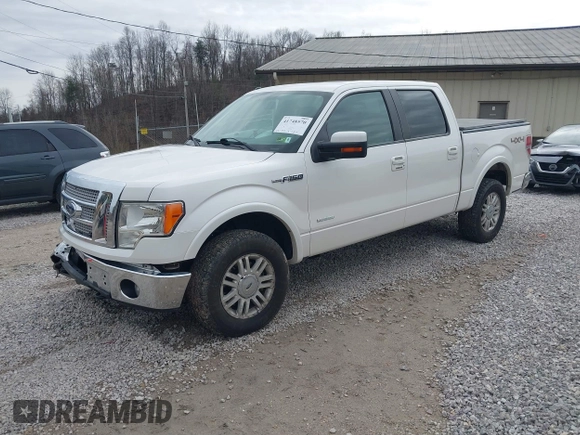2011 Ford F-150 XLT with VIN 1FTFW1ETXBFD37812, listed as a IAAI auction lot 41748570 with 231,533 mi miles. Bid and sale history available at carsss.com. Image 2.