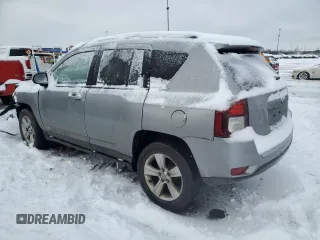 2015 Jeep Compass High Altitude Edition with VIN 1C4NJCEA8FD264154, listed as a Copart auction lot 43835095 with 156,285 mi miles and Salvage Title. Bid and sale history available at carsss.com. Image 2.