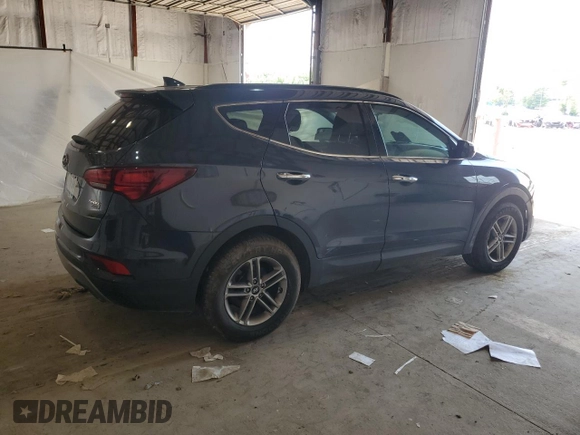 2018 Hyundai Santa Fe 2.4L with VIN 5NMZUDLB8JH052641, listed as a Copart auction lot 62904915 with 112,471 mi miles and Clean title. Bid and sale history available at DreamBid. Image 3.