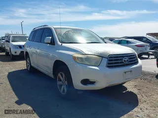 2008 Toyota Highlander with VIN JTEDS41A482008480, listed as a IAAI auction lot 41815215 with 239,818 mi miles. Bid and sale history available at carsss.com. Image 1.