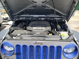 2018 Jeep Wrangler JK Unlimited Sport S with VIN 1C4BJWDG3JL926795, listed as a Copart auction lot 55535224 with 53,377 mi miles and Salvage Title. Bid and sale history available at carsss.com. Image 12.