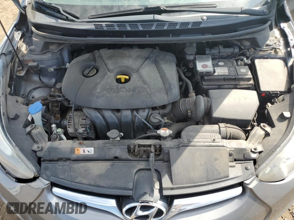 2014 Hyundai Elantra SE with VIN 5NPDH4AE9EH495336, listed as a Copart auction lot 54343835 with 156,603 mi miles and Salvage Title. Bid and sale history available at DreamBid. Image 11.