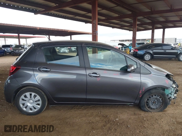 2015 Toyota Yaris L with VIN VNKKTUD36FA032392, listed as a IAAI auction lot 41727506 with 72,261 mi miles and . Bid and sale history available at DreamBid. Image 14.