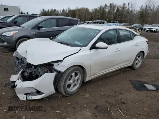 2021 Nissan Sentra SV with VIN 3N1AB8CV9MY206355, listed as a Copart auction lot 47235935 with 50,861 mi miles and Salvage Title. Bid and sale history available at carsss.com. Image 1.