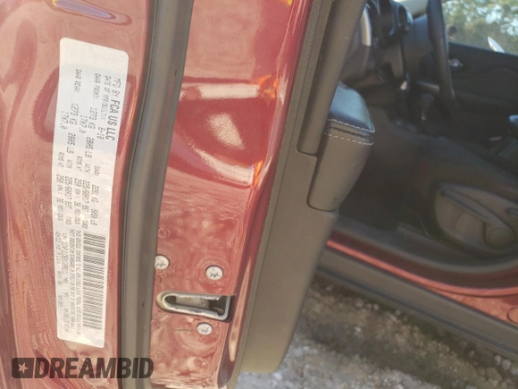 2019 Jeep Cherokee Latitude with VIN 1C4PJLCB3KD286111, listed as a Copart auction lot 49403885 with 94,790 mi miles and Salvage Title. Bid and sale history available at DreamBid. Image 13.