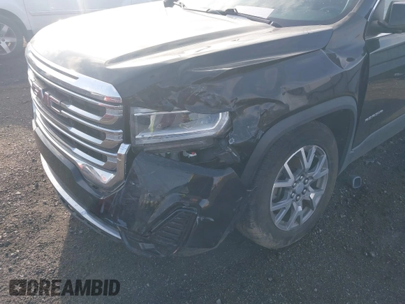 2020 GMC Acadia SLT with VIN 1GKKNMLSXLZ148112, listed as a IAAI auction lot 41726571 with 67,920 mi miles and . Bid and sale history available at carsss.com. Image 6.