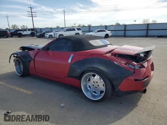 2007 Nissan 350Z Touring z VIN JN1BZ36A27M654150, wystawiony jako Copart lot #52939845 z przebiegiem Nie podano mil oraz Szkoda całkowita • Salvage title. Historia ofert i sprzedaży dostępna na DreamBid. Obrazek 2.