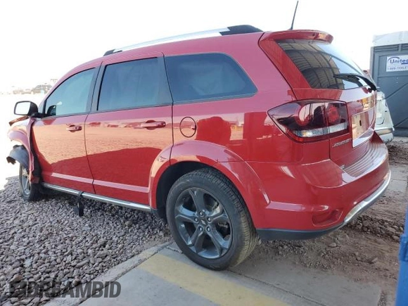 2018 Dodge Journey Crossroad z VIN 3C4PDCGG4JT527311, wystawiony jako Copart lot #60917005 z przebiegiem 91 026 mil mil oraz Czysty tytuł • Clean title. Historia ofert i sprzedaży dostępna na DreamBid. Obrazek 2.