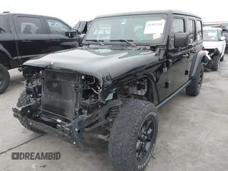 2021 Jeep Wrangler Unlimited Sport S with VIN 1C4HJXDG1MW856944, listed as a IAAI auction lot 41397210 with 39,471 mi miles. Bid and sale history available at carsss.com. Image 20.
