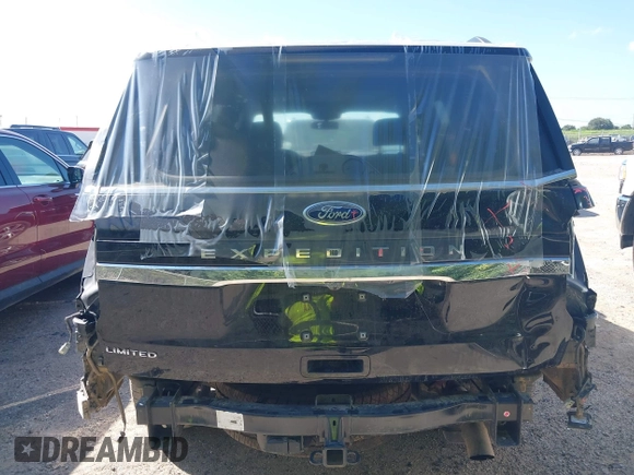 2023 Ford Expedition Limited z VIN 1FMJU1K8XPEA59096, wystawiony jako IAAI lot #42552665 z przebiegiem 59 097 mil mil oraz . Historia ofert i sprzedaży dostępna na DreamBid. Obrazek 17.