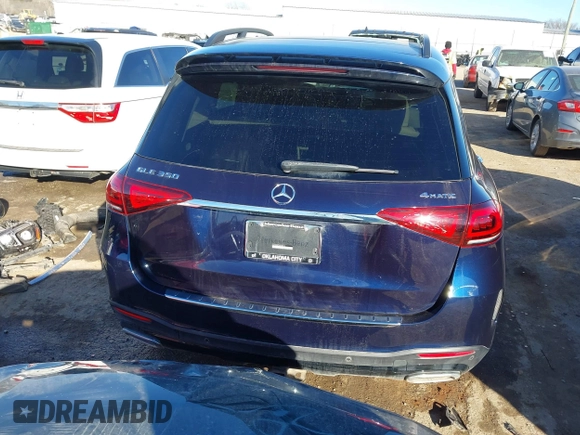 2022 Mercedes-Benz GLE 350 with VIN 4JGFB4KB2NA628214, listed as a IAAI auction lot 41719863 with 47,356 mi miles and . Bid and sale history available at DreamBid. Image 17.