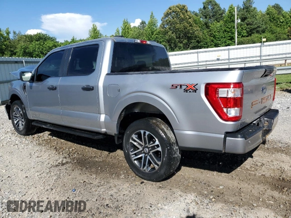 2023 Ford F-150 XL with VIN 1FTEW1EP5PKD03418, listed as a Copart auction lot 58406895 with 58,539 mi miles and Clean title. Bid and sale history available at DreamBid. Image 2.
