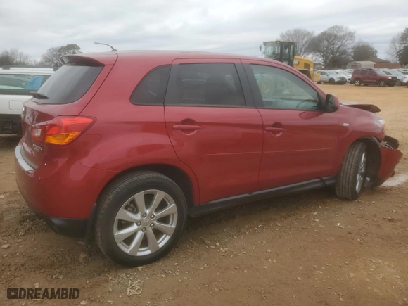 2015 Mitsubishi Outlander Sport ES with VIN 4A4AP3AU3FE005510, listed as a Copart auction lot 44509715 with 37,415 mi miles and Salvage Title. Bid and sale history available at carsss.com. Image 3.