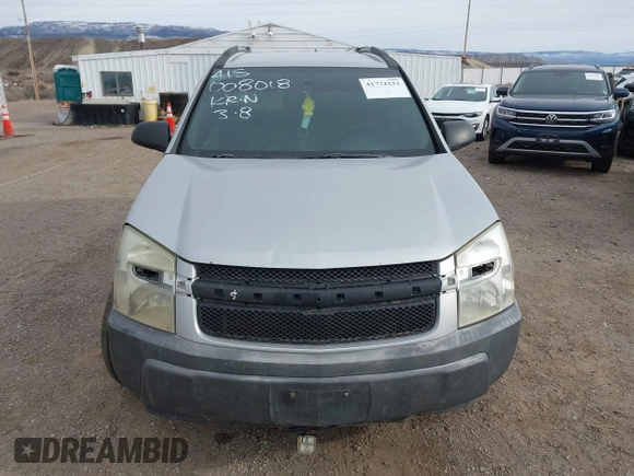 2005 Chevrolet Equinox LS with VIN 2CNDL23F456008018, listed as a IAAI auction lot 41774232 with 1 mi miles. Bid and sale history available at carsss.com. Image 11.