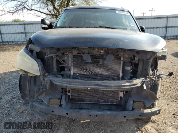 2012 Infiniti QX56 8-passenger with VIN JN8AZ2ND0C9715849, listed as a Copart auction lot 76386714 with 215,768 mi miles and Salvage Title. Bid and sale history available at carsss.com. Image 5.