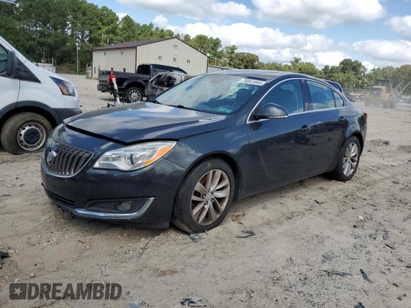 2015 Buick Regal Premium I with VIN 2G4GP5EX6F9184089, listed as a Copart auction lot 70341844 with 156,589 mi miles and Salvage title. Bid and sale history available at DreamBid. Image 1.