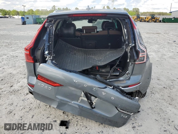 2019 Volvo XC60 Inscription with VIN LYVA22RLXKB215043, listed as a Copart auction lot 55011925 with 71,709 mi miles and Salvage title. Bid and sale history available at DreamBid. Image 6.