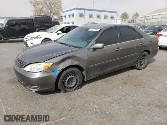 2004 Toyota Camry LE with VIN 4T1BE32KX4U907004, listed as a Copart auction lot 51177685 with 155,795 mi miles and Salvage Title. Bid and sale history available at carsss.com. Image 1.