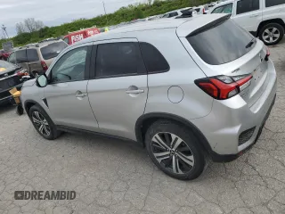 2020 Mitsubishi Outlander Sport ES 2.0 with VIN JA4AR3AU7LU020525, listed as a Copart auction lot 49379014 with 62,384 mi miles and Salvage Title. Bid and sale history available at carsss.com. Image 2.